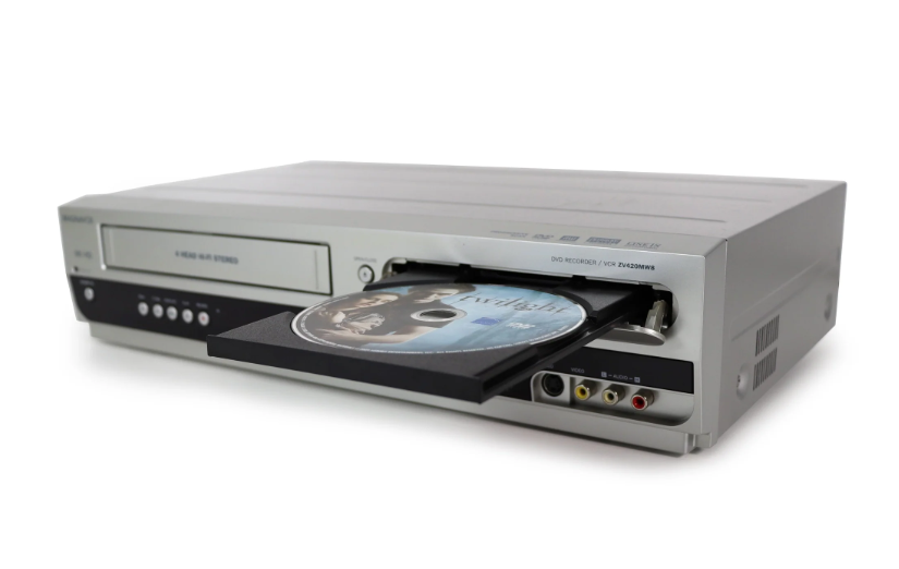 Pre-Owned Magnavox ZV420MW8 DVD recorder/ VCR Combo with Remote, Manual and Audio Video Cables (Good) - image 2 of 5
