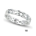 thumbnail image 2 of Guardurnaity Anillo de bodas de plata esterlina vintage apilable y elegante, clásico, apilable, sencillo, elegante. Ropa, zapatos y accesorios Miscelánea No.6 10, 2 of 5