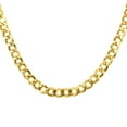 thumbnail image 4 of 14K Hollow Curb Link Chain (5, 24"), 4 of 5