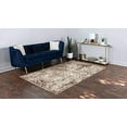 thumbnail image 2 of Unique Loom 3141574 7 x 10 ft. Larvotto Sofia Rectangular Rug, Brown, 2 of 5