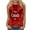 Red, variant on Womens Summer Tops, Long Skirts for Women Summer, Womens Summer Casual Fashion Comfort Printing Loose Round Neck Sleeveless