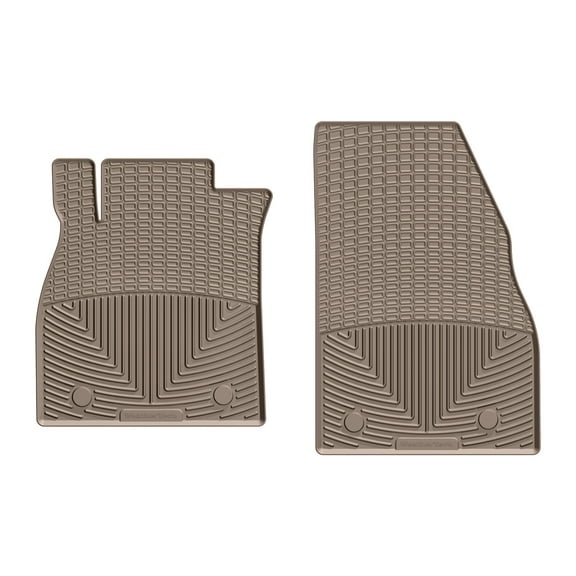 WeatherTech All-Weather Floor Mats compatible with Chevrolet Malibu Limited, Malibu - 1st Row (Driver & Passenger), Tan