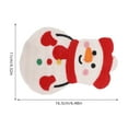 thumbnail image 2 of TABLZONE Festive Snowman Appliques Multi Iron on Patches for Home Decor, 2 of 8