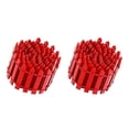 thumbnail image 2 of Valla de en miniatura Yuarrent Decoraciones Jardín Decorativo Rojo 100x5cm 2Conjunto, 2 of 6