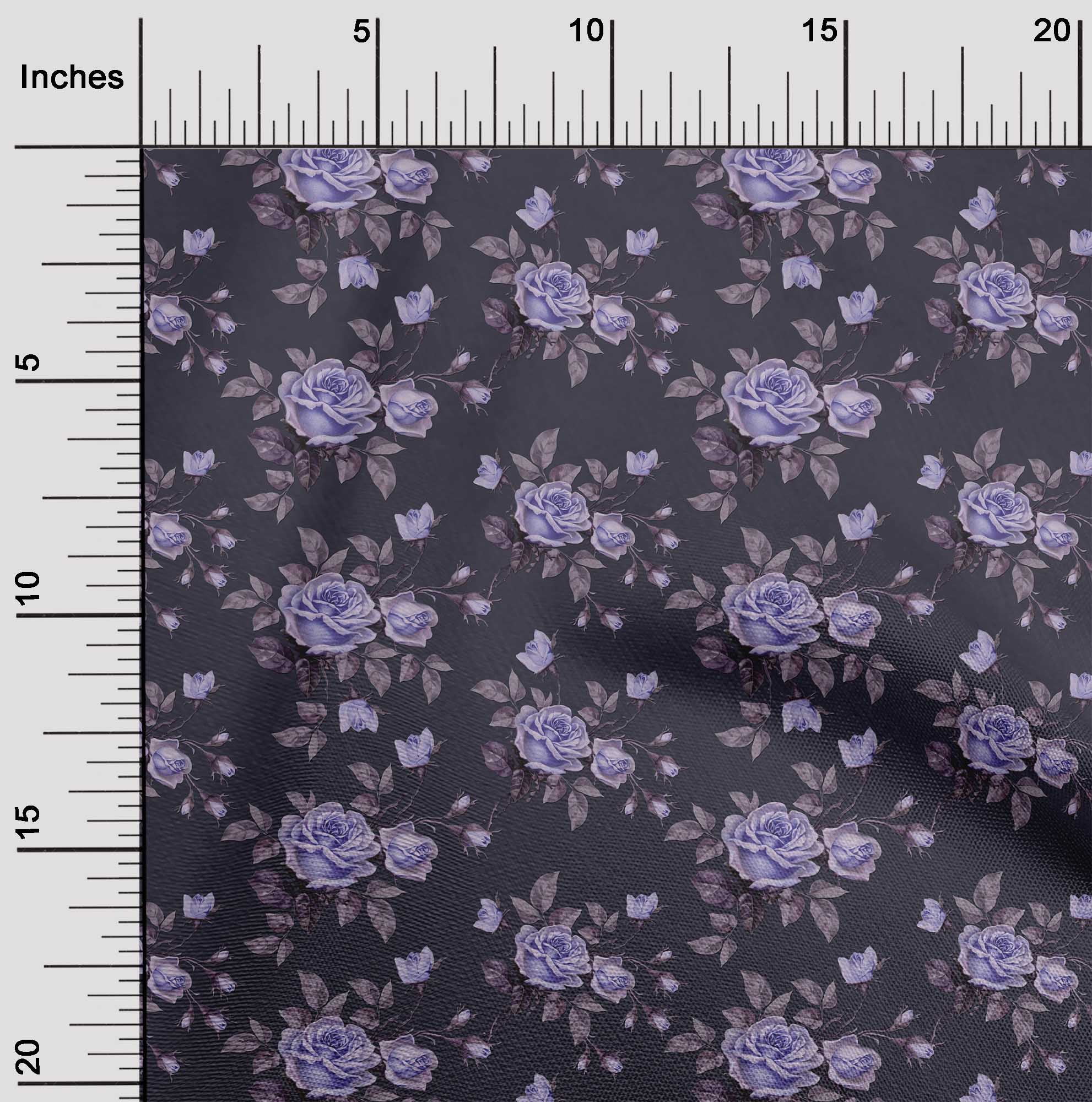 oneOone Cotton Jersey Lavender Fabric Floral Diy Clothing Quilting Fabric Print Fabric By Yard 58 Inch Wide
