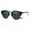 black green, variant on Mens Retro Half Horn Rim Hipster Elegant Designer Nerdy Sunglasses Black Green