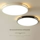 thumbnail image 1 of Lámpara de techo LED redonda simple para dormitorio, sala de estar, luz atmosférica, lámpara de techo, lámparas de pasillo de tres pruebas, 1 of 5