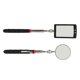 thumbnail image 1 of 2Pcs Telescoping Inspection Mirror Set LED Lighted Flexible Retractable Pickup Tools Round Square, 1 of 4