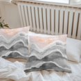 thumbnail image 5 of Ocean Wave Outdoor Pillow Covers Pack of 2 Gray Gradient Beach Boho Waterproof Throw Pillow Covers Decorative Cushion Cases for Patio Garden Tent Balcony Couch 18x18 inch, 5 of 8