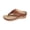 Brown, variant on Clearence Women’s Roman Sandals Summer Platform Slides with Adjustable Ankle Strap Thick Non-Slip Sole Arch Support Comfortable Outdoor Casual Beach Walking Shoes