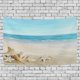 thumbnail image 1 of ABPHQTO Tapiz tropical de concha de arena de playa, decoración para colgar en la pared, decoración del hogar, sala de estar, dormitorio, 150x225 cm, 1 of 4