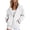 White, variant on hotojiny Sweatshirt for Women Fall Zip up Hoodies Lightweight Ruffle Long Sleeve Workout Jackets Fashion Clothing