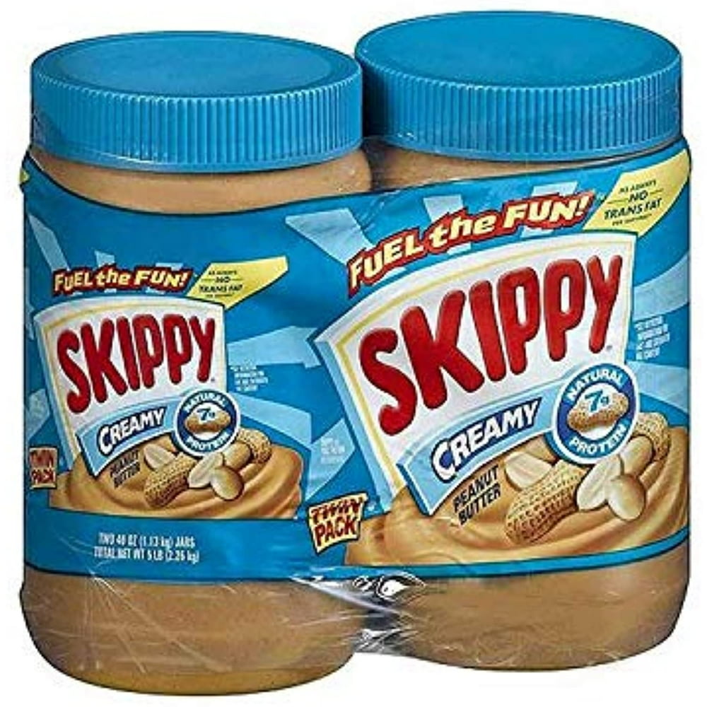Skippy Creamy Peanut Butter, 2 pk./48 oz.
