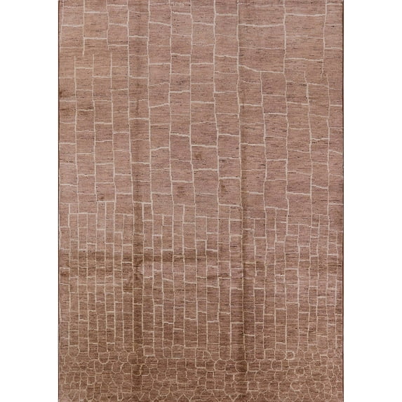 Ahgly Company Indoor Rectangle Mid-Century Modern Light Copper Gold Solid Area Rugs, Swatch Sample