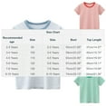 thumbnail image 3 of Atogsazn Toddler Boys Summer Tshirt Kids Casual Striped Short Sleeve T-shirt Pullover Basic Tops Clothing 03-Blue 7-8 Years Fashion, 3 of 4