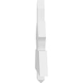 thumbnail image 3 of 48"W x 20"H x 2"D x 6"F, 10/12 Pitch, Redmond Architectural Grade PVC Gable Bracket, 3 of 8