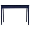 thumbnail image 6 of SEI Furniture Janice Farmhouse 2 Drawer Writing Desk in Navy, 6 of 14