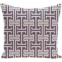 Simply Daisy 16" x 16" Greek Isles Geometric Print Pillow