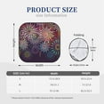 thumbnail image 3 of Vsdgher Fireworks2 Print Car Windshield Sun Shade, Reflective Sunshade Window Sunshade Sun Visor Protector Fit for Cars,Trucks,SUVs-Medium, 3 of 6