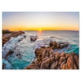 thumbnail image 2 of Lever de Soleil à la Plage Freycinet NP - Impression sur Toile Paysage, 2 of 3