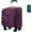Purple, variant on TIAWOLT 16 Inch Underseat Carry on Luggage With Wheels Soft side Lightweight Business Travel Small Suitcases Bag with TSA lock for Airlines,Men Women, Pilots Crew,Black