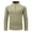Khaki#001, variant on qolati Mens Long Sleeve Quarter Zip Shirts Sun Protection Pullover Slim Fit Mock Neck Basic T-Shirt UPF 50+ Rash Guard Running Lightweight Golf Shirt Sizes S-4XL