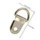 thumbnail image 2 of FOMIYES Colgadores En D De Hierro Dorado Para Estudio Oficina Con Tornillos Para Montaje, 2 of 8