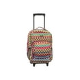 thumbnail image 1 of Rockland Double Handle Rolling Backpack, Tribal, 17-Inch, 1 of 4