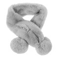 thumbnail image 1 of TABLETREANDS Bufanda De Sintética Para Mujer Con Detalle De Pompón Y, 1 of 7
