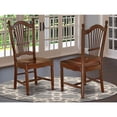 thumbnail image 2 of DOC-MAH-W Dover Dining Room Chairs With Wood Seat - Finished in Mahogany - Set of 2, 2 of 7