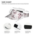 thumbnail image 2 of Disketp Pink Butterflies (2) Sun Visors for Women Men Unisex Tennis Golf Visor Hat Adjustable Summer Hats Sport Outdoor Visor Hat UV Protection Cap, 2 of 6