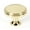 Brass Tones, variant on Alno A980-38 Royale 1-1/2" Contemporary Flat Round Solid Brass Cabinet Knob / Drawer Knob