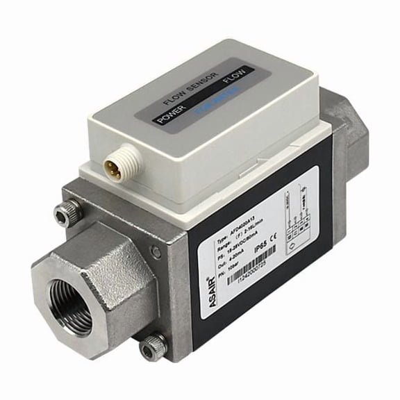 ASAIR Vortex Liquid Water Flow Meter Sensor 0.5-250L/min Water Digital Flow Switch AFD Series