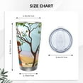 thumbnail image 4 of KLL African Women Print 40oz Stainless Steel Insulated Car Cup with Spillproof Lid - Keep Your Drink Hot or Cold on the Go-Without Straw, 4 of 8
