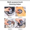 thumbnail image 6 of Dish Brush with Soap Dispenser, Kitchen Brush with Bracket for Cleaning Pots, Pans and Sinks Scrub Brush Kitchen Scrub Brush (PET), 6 of 7
