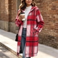 thumbnail image 6 of Tqcoqu Women's Zip Up Hoodies,Oversized Long Fleece Hooded Sweatshirts,Casual Jacket Coat with Pockets,Soft Comfy Full Zipper Trendy Hoodie for Fall Winter, 6 of 9
