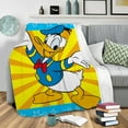 thumbnail image 5 of Donald Duck Print Throw Blanket Colorful Throw Blankets Lightweight Warm for Preschool Toddler Boys Girls, 39x59Inches, 5 of 10