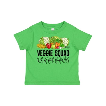 

Inktastic Veggie Squad Vegan Vegetarian Gift Toddler Boy or Toddler Girl T-Shirt