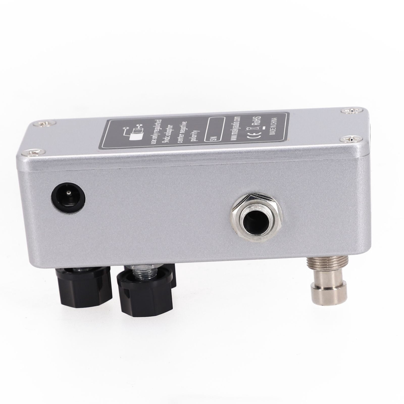 for MOSKY Silver Horse Guitar Effect Pedal Overdrive for Boost Effect Bypass Metal Shell