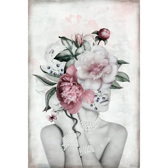 Fancy and Fabulous 12 in x 8 in Painting Canvas Art Print, by Marmont Hill