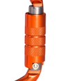 thumbnail image 4 of Mosquetón de seguridad de escalada en roca de aluminio 25KN Clip de hebilla Quickdraw para cuerdas de rappel de escalada en roca aparejo Orange Auto Soledad Mosquetón de escalada en roca, 4 of 8