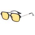 thumbnail image 1 of Lunettes Rétro Rondes pour Activités Extérieures avec Cadre en Aluminium Léger et Design Pliable, 1 of 2
