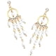 thumbnail image 4 of Dangle Pearl Earrings Simulated Pearl Earrings Classic Fashionable Design 6 4x1 8cm 1 Pair, 4 of 5