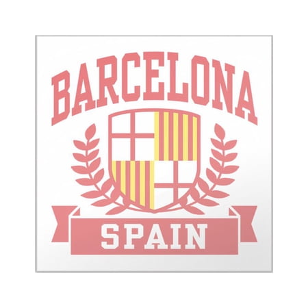 CafePress - Barcelona - Square Sticker 3 x 3