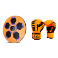 thumbnail image 1 of Máquina de boxeo con música electrónica LED, conexión BT, montaje en pared para el hogar (naranja), 1 of 7