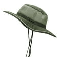 thumbnail image 2 of Big Size Talson UV Mesh Bucket Hat - Olive XL-2XL, 2 of 5