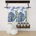 thumbnail image 3 of Eveokoki Elegant Floral Kitchen Dish Towel Set of 2, Floral Ultra Absorbent Hand Drying Baking Cooking Cloth, Spring Seasonal Decor Home Decorations 16 x 24 Inch, 3 of 5