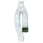 Inline Downspout Diverter for Rain Barrels (3X4, HIGH GLOSS WHITE)