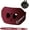 Burgundy, variant on O Shield Mouth guard for Football with Dual-Layer Protection, Built-In Air Channels, Extended Lip Shield, Soft Material, Adult and Youth Sizes with Strap/Case, Orange