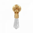 thumbnail image 3 of 4 Cabinet Pulls Clear Acrylic Drop 3/4" D Backplate Renovator's Supply, 3 of 7
